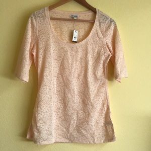 Express lace top